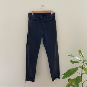 Levi’s button down bootleg jean